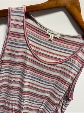Max Studio Multicolored Striped Sleeveless Tank Top